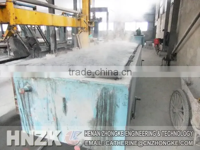 2016 alibaba China supplier autoclaved aerated concrete machine in brick making machinery