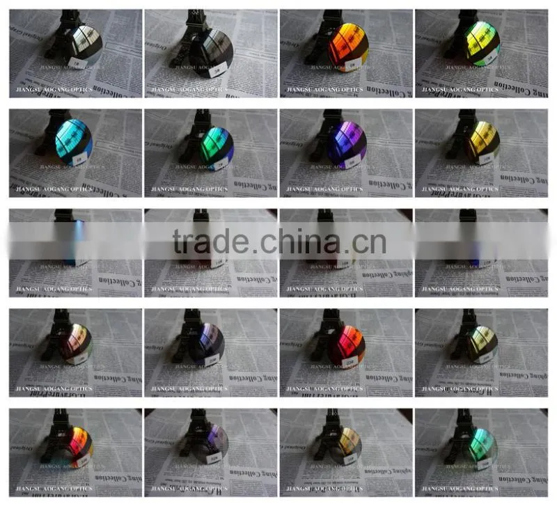 CR39 1.499 UC/HMC/REVO coating UV400 sunglasses lenses blanks