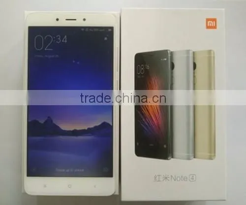Original Xiaomi Redmi Note 4 MTK Helio X 20 Deca Core Mobile Phone 5.5" 1920x1080 13MP Metal Body Fingerprint smart phone
