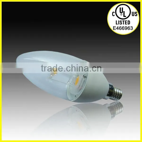 Alibaba New product COB Led Candle Bulb,5w led candle light e26/e12 base