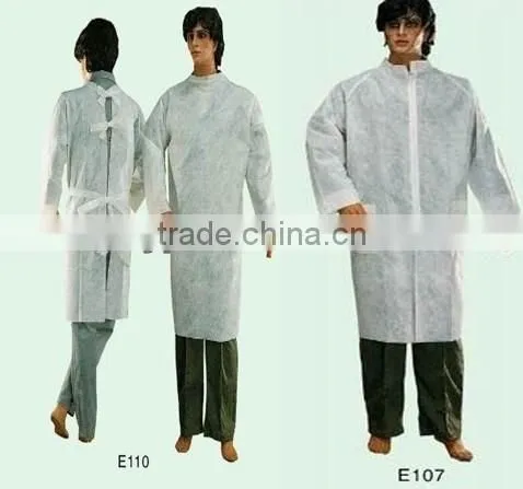 medical 40gsm nonwoven disposable gown