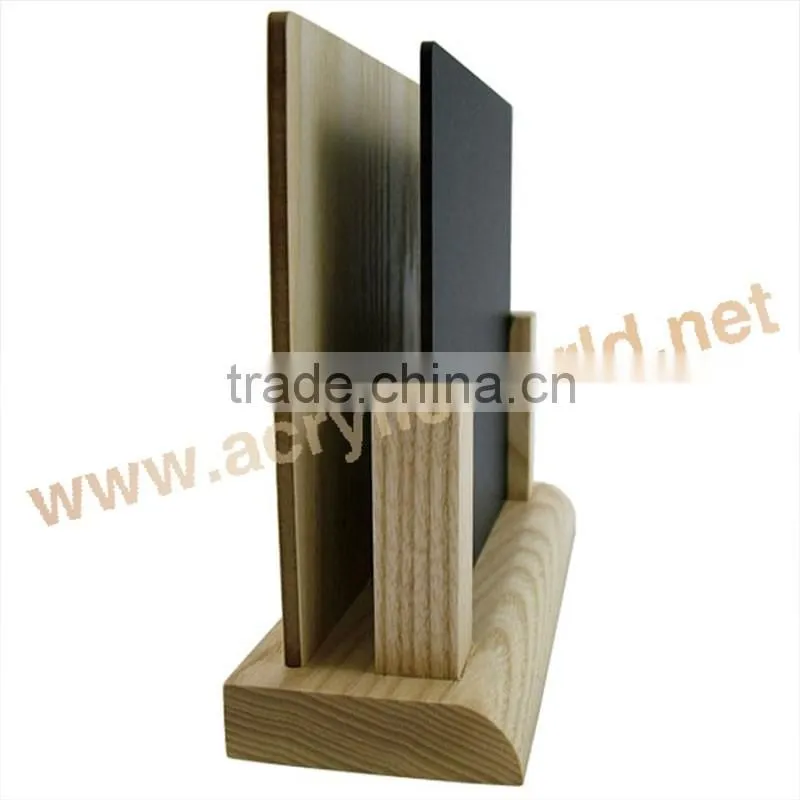 wooden clipboard menu holders/wooden menu holder with chalkboard/chalkboard menu board
