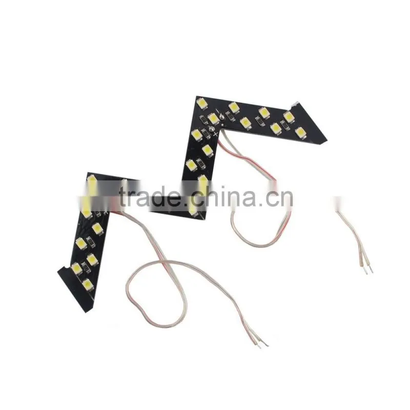 Universal arrow board led lamps for car turn signal led arrow board indicator light