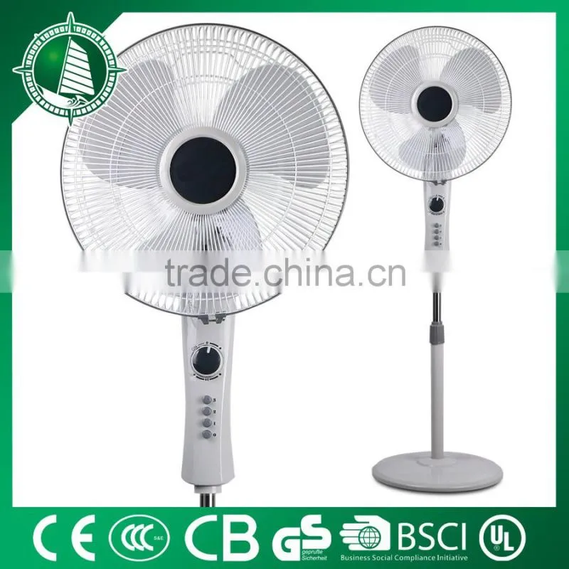 18 inch oscillating stand fan, floor fan ,stand fan with light