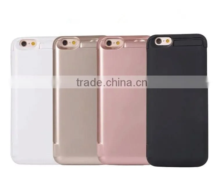 2016 hot selling battery charger for phone case, battery charger case for iphone 6, battery case for iphone