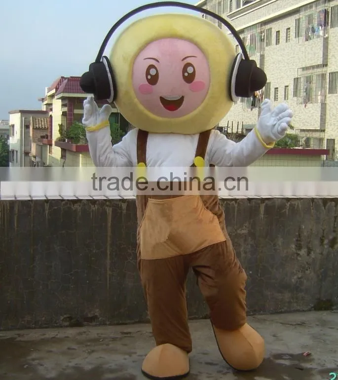 2016 Music earphone mascot costume/mascot/mascotte