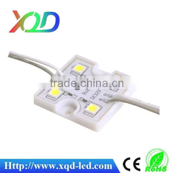 Shenzhen XQD Alibaba certify High quality 12V Waterproof 3leds smd 5050 led module