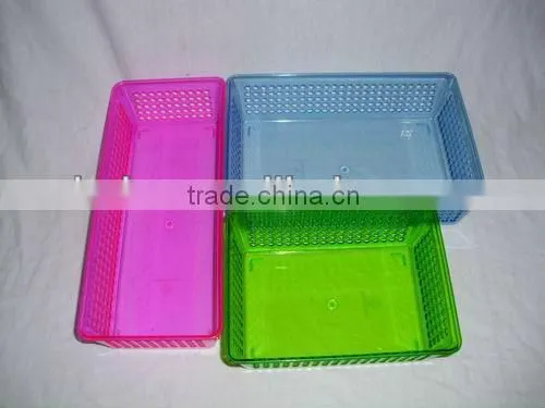 small plastic file baskets