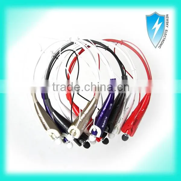 New product mobile stereo bluetooth headphone for sport bluetooth headset