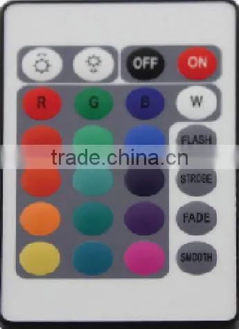 Most popular LED Infrared remote RGB bulb light