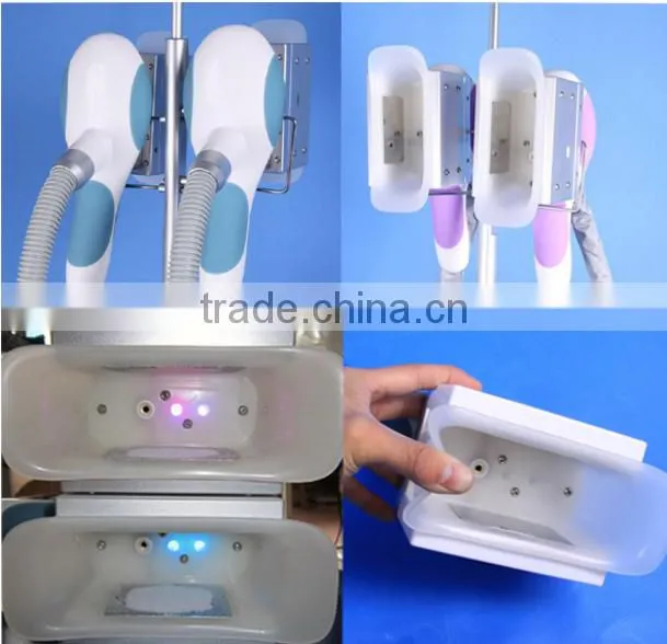High effective multifunction cryo rf system freeze fat laser beauty equipment