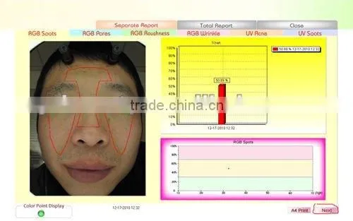 WT-01-S Magic Mirror skin analyzing machine