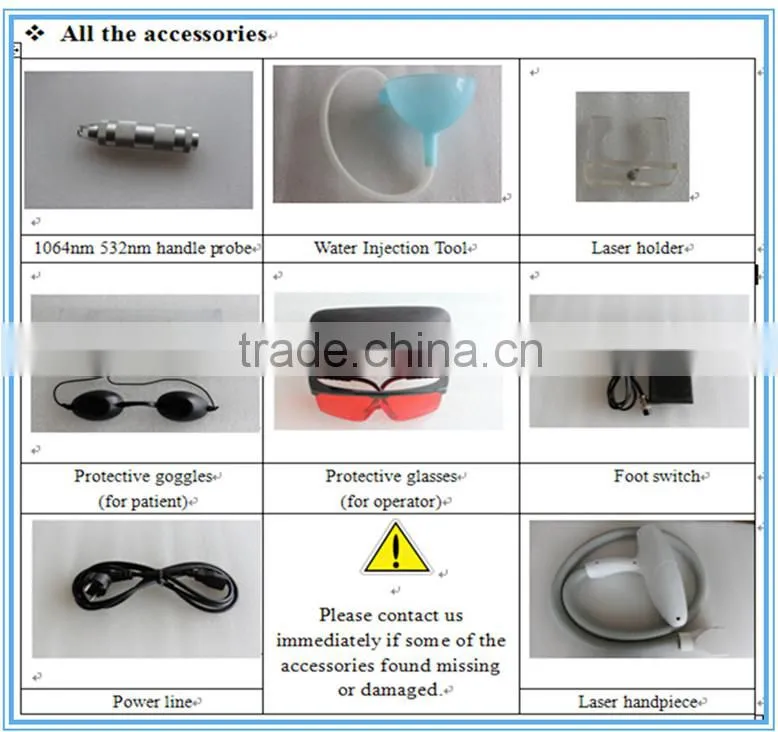 CE Approval Long pulse 1064nm nd yag laser permanent hair removal and Spider Vein removal