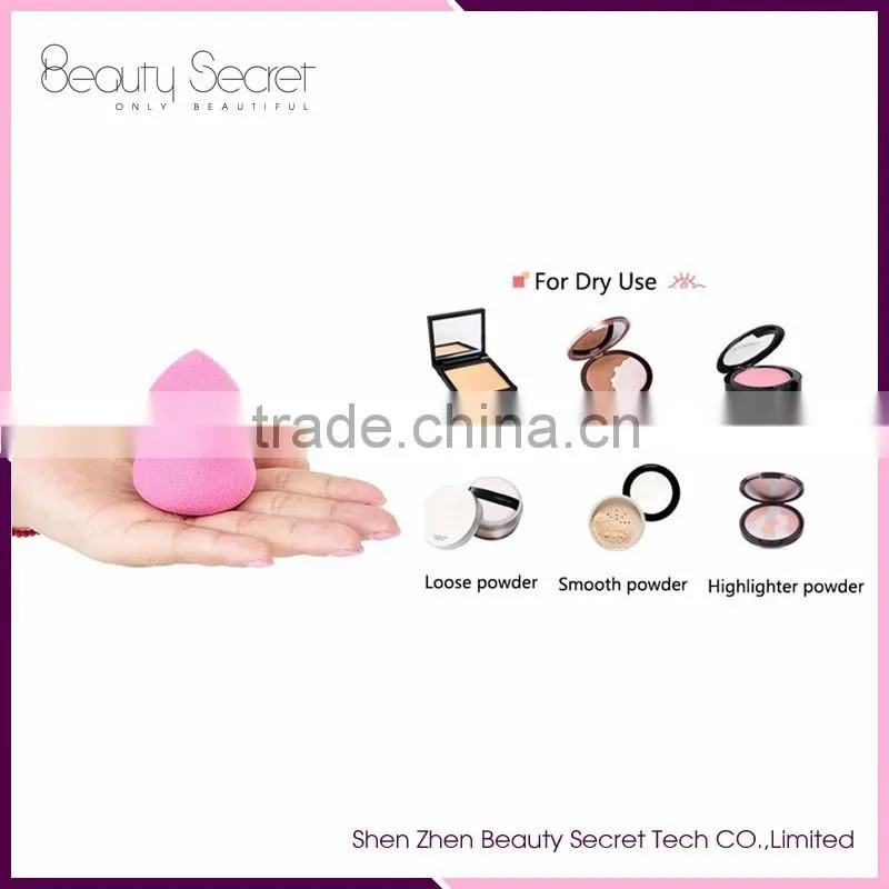 Teardrop Makeup Sponge Stainless makeup remover sponge