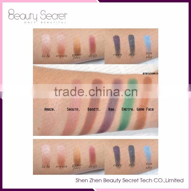 the newest beautiful make up cosmetics glitter eyeshadow