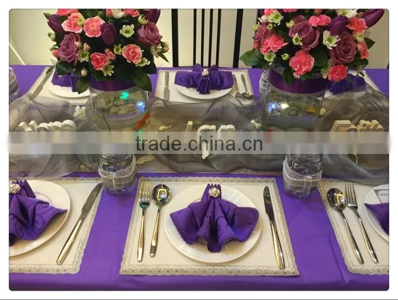 best selling polyester hotel table napkin for sale