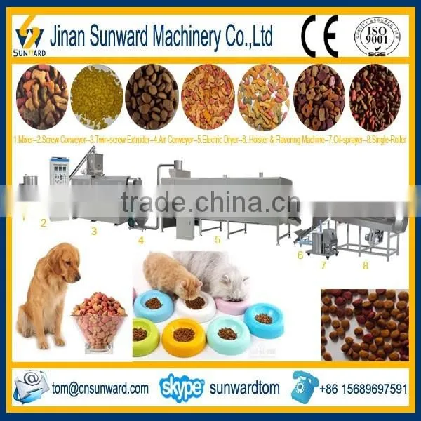 Jinan Dry Style Dog Food Make Equipments Machine