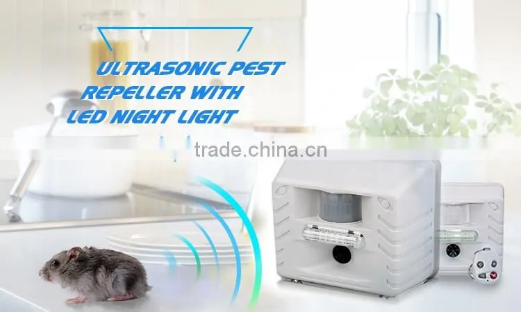 Best saleing Ultrasonic Pest Repeller with LED night light