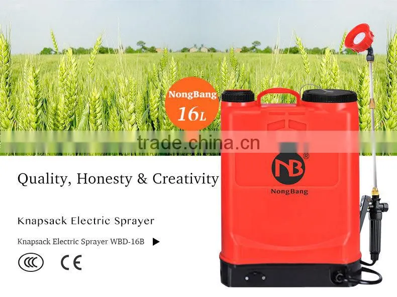 2015 new battery agricultural pesticide sprayer