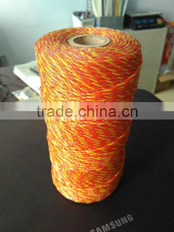 Polywire electric fence
