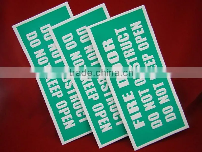 Outdoor Safety Warning Sign