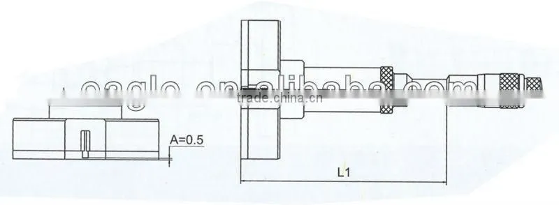 Three point internal micrometers set