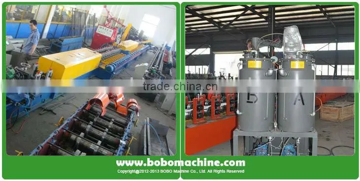 Polyurethane foam injection machine