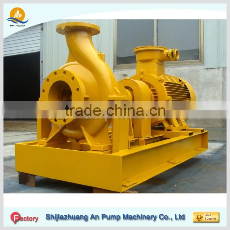 Single Stage End Suction Centrifugal Chemical Oil Refinery Pumps