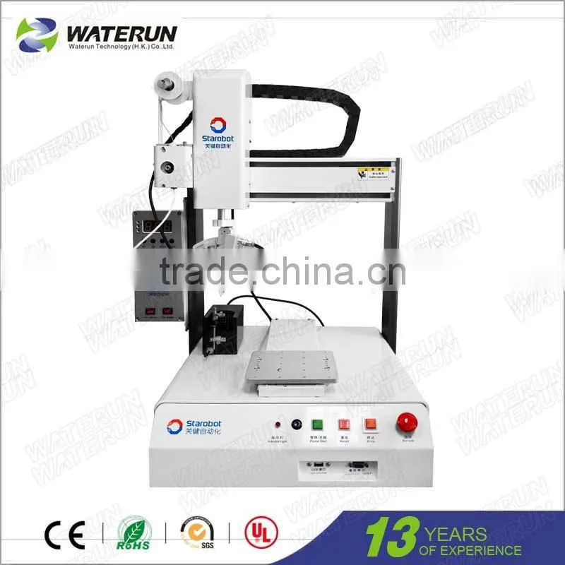 4 axis soldering robot for contact soldering of PCB boards
