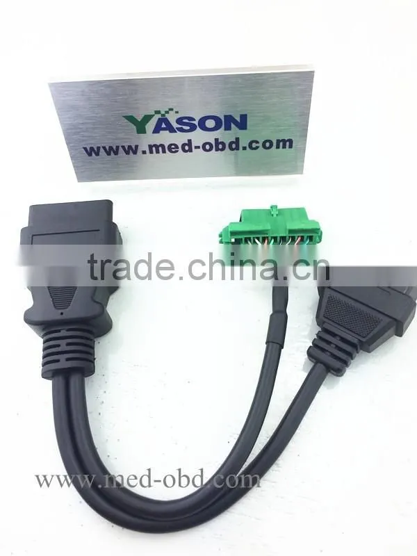 Gps Tracker Vehicle OBD2 Y Cable, Peugeot/Citroen Diagnostic Cable