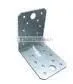 galvanized reinforced shelf bracket