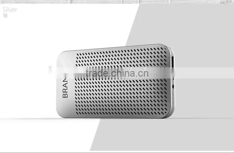 Mini Rechargeable Bluetooth Speaker With Power Bank Portable Multifunction 5000mAh Power Bank Super Thin Bluetooth Speaker