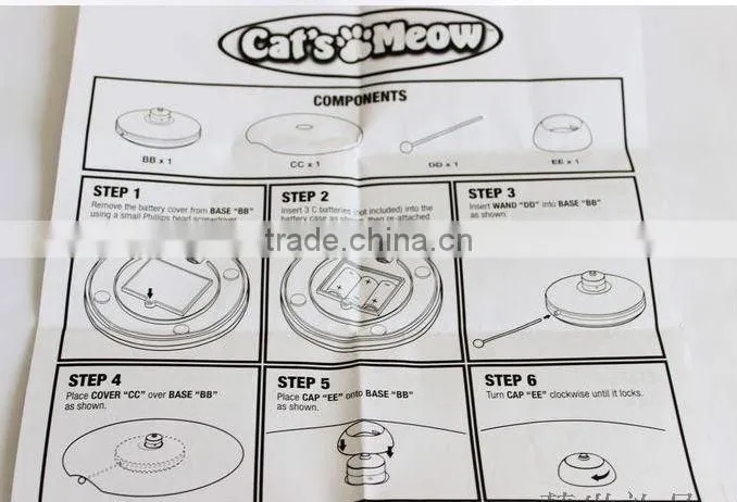 Cats Meow Undercover Fabric Moving Mouse Cat Play Cat's Toy Pet Toy 4 different Speed