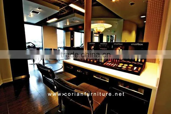 Acrylic solid surface modern retail shop furniture
