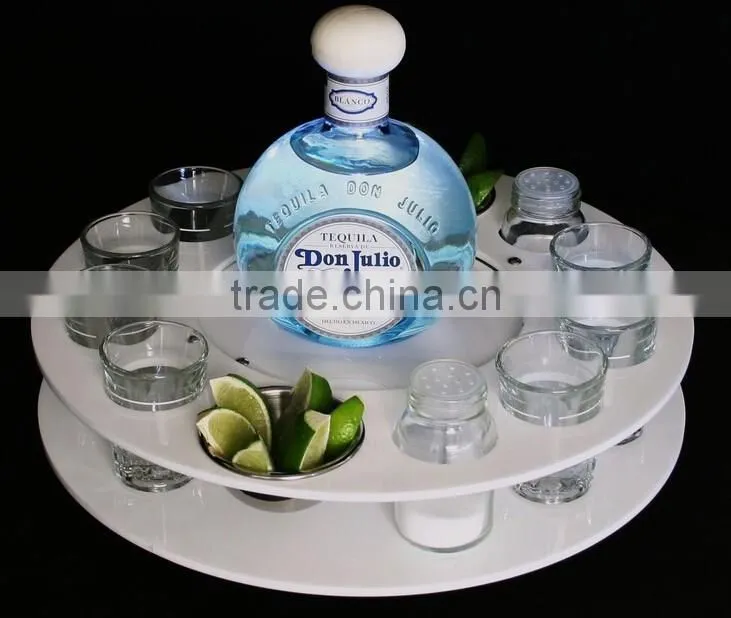 Acrylic liquor wine beer bottle display
