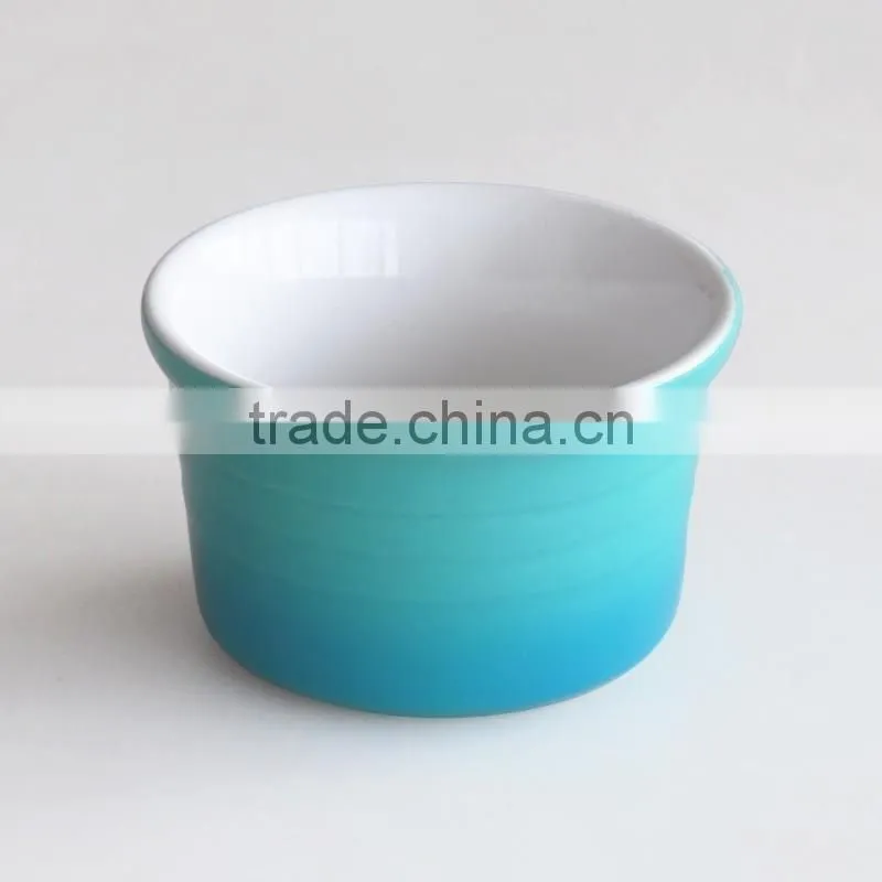 ceramic souffle dish bowl,ceramic bakware souffle bowl,stoneware baking muffin pan