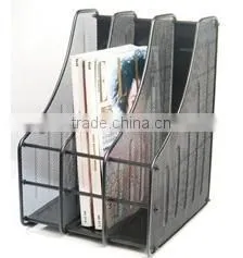 Hot Sell Metal Mesh Office Supplies Desk File Organizer Magazine Holder