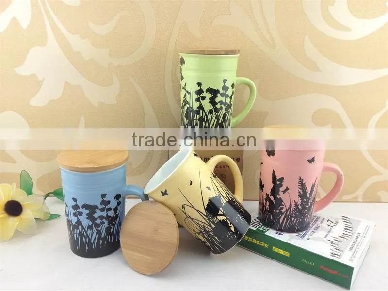 Modern ceramic coffee tea mug