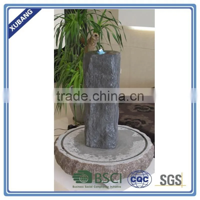 Antique house decoration water fountain stone rock water fountain