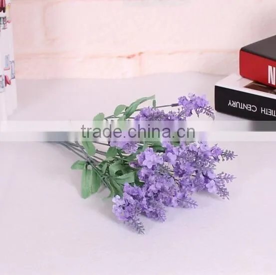 purple lavender/Wedding Bouquet Wholesale Artificial Flower