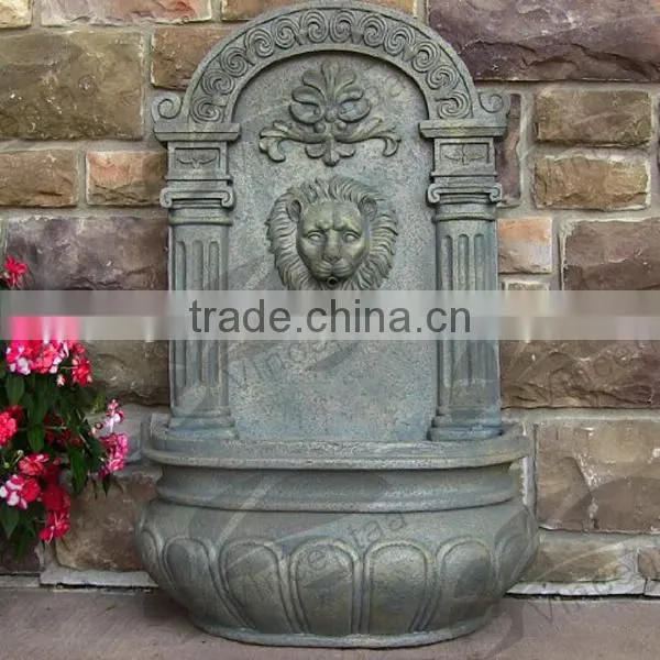 Lion Head Wall Fountain