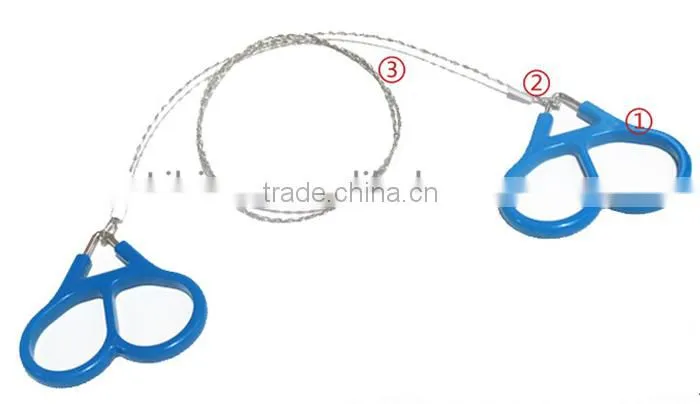 portable stainless steel survival saw