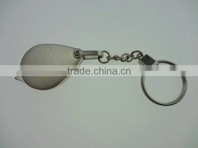 AP212 Key Chain with magnifying lens 6 x magnification