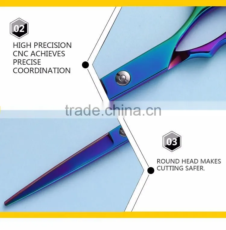 6.5 inch New Design YiJiang japanese pet / pet grooming scissors