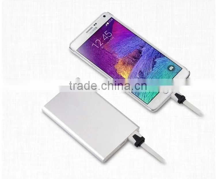 4000mAh Real Capacity Super Slim Flat Power Bank