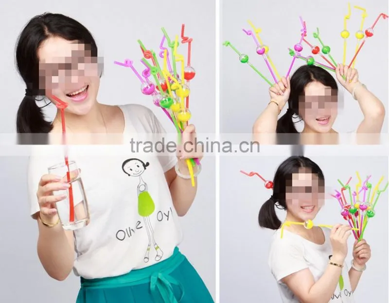 The Newest Technology Concept Drinking Straw