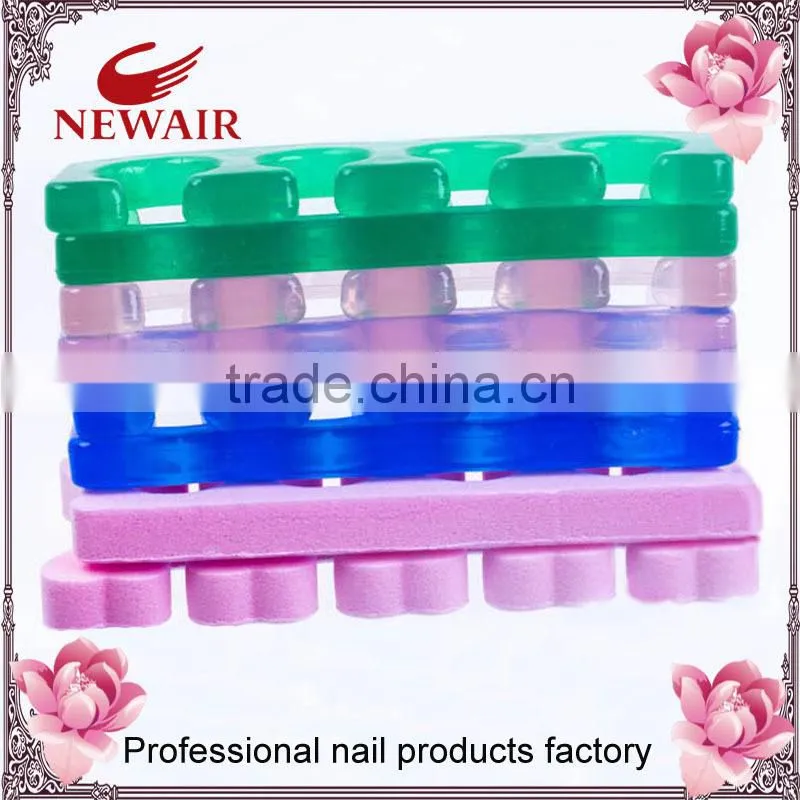 Newair silicone toe seperator nail art tool