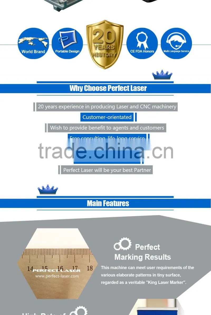 Portable fiber laser marking machine for hologram labels with laser marking