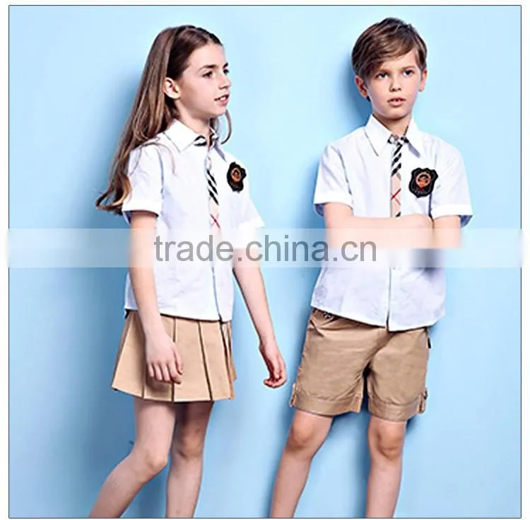 Bespoke School Uniform Cotton Shirt For Boys And Girls
