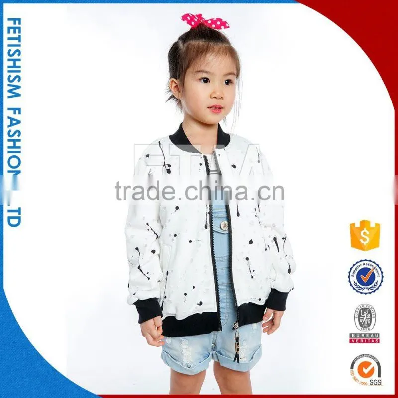 Best price keep warm girl jacket ,fashion Kids clothes